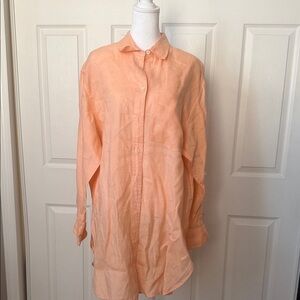 GAP Women's Peach Blouse